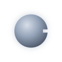 Prime Position grade emblem, a slate notched orb