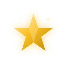 Top Pick grade emblem, a gold faceted star