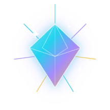 Ultra Pick grade emblem, a prismatic diamond